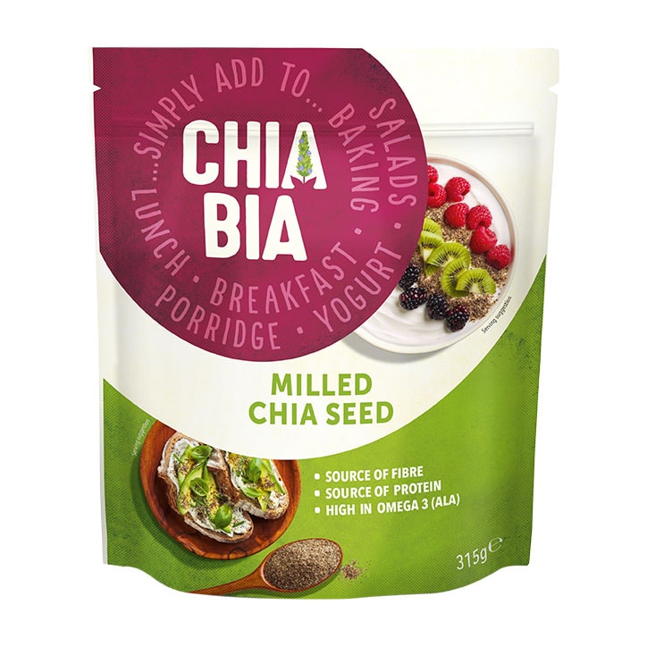 Chia Bia 100% Φυσικός Αλεσμένος Σπόρος Chia 315g